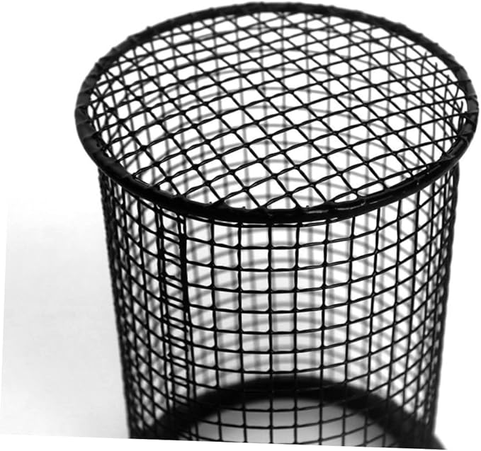 ABOOFAN Round Reptile -Scald Lamp Cover Black Heating for Reptile Easy to Install Material Essential for Terrarium Safety