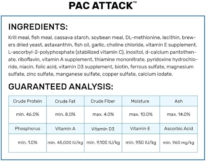 Hikari Pac Attack Food For Pacman Frogs, 1.41oz (40g)