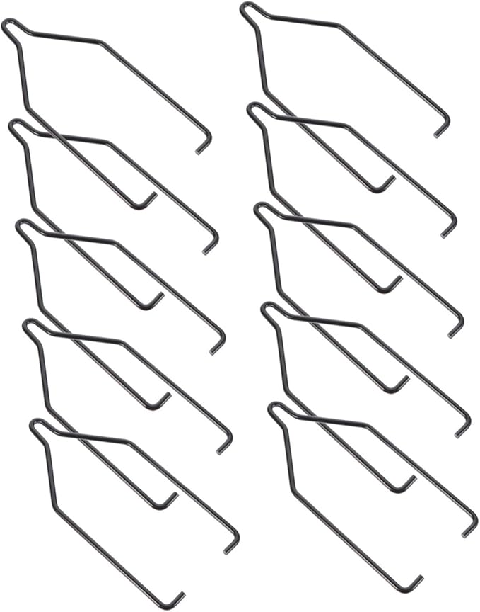 Milisten 10Pcs Reptile Lampshade Clamps Durable Iron Fixators for Climbing Pets Securely Stabilize Light Fixtures Reptile Lamp Supplies for Turtles and Lizards