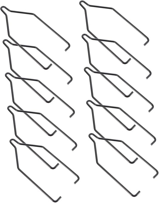 Milisten 10Pcs Reptile Lampshade Clamps Durable Iron Fixators for Climbing Pets Securely Stabilize Light Fixtures Reptile Lamp Supplies for Turtles and Lizards