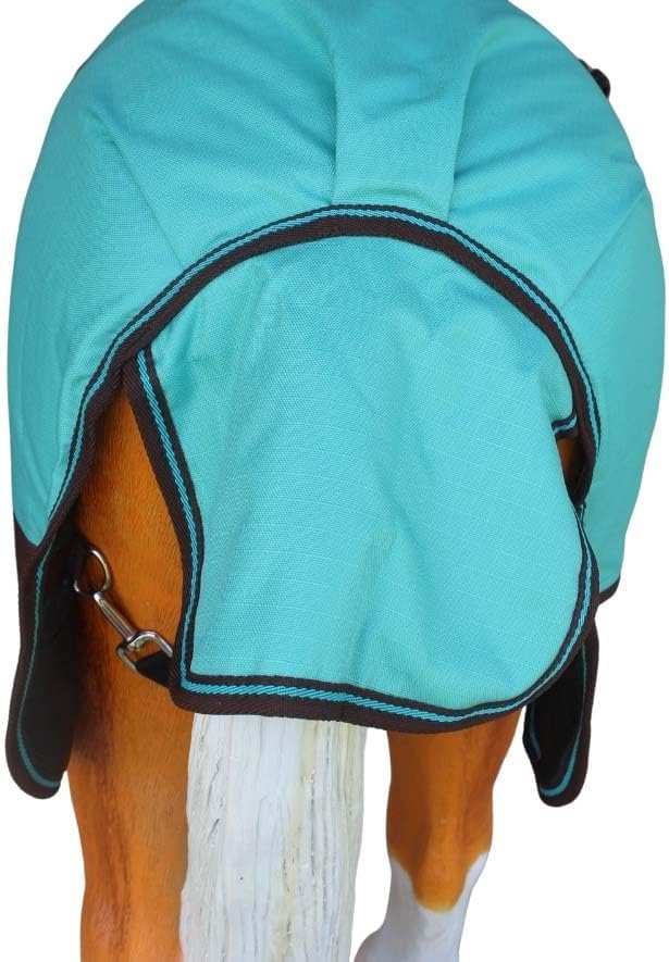 50" 1200D Miniature Weanling Donkey Pony Horse Foal Winter Blanket Teal 51937B