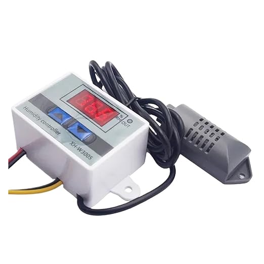 Digital Hygrometer W3005 LED Incubator Humidity Controller Sensor Measurer Detector Control Hygrometer 12V 24V 110V 220V(DC 12V)
