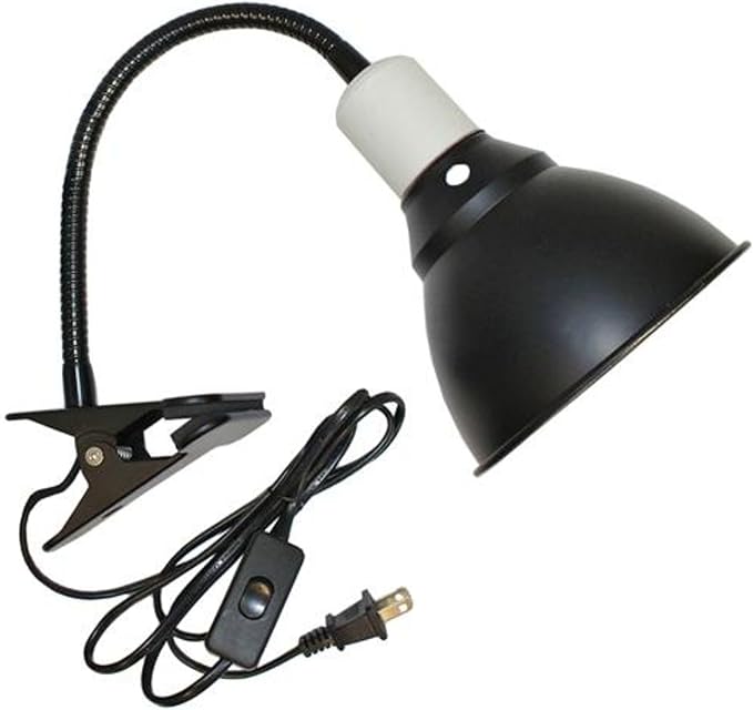 Exotic Nutrition Gooseneck Lamp with Dome