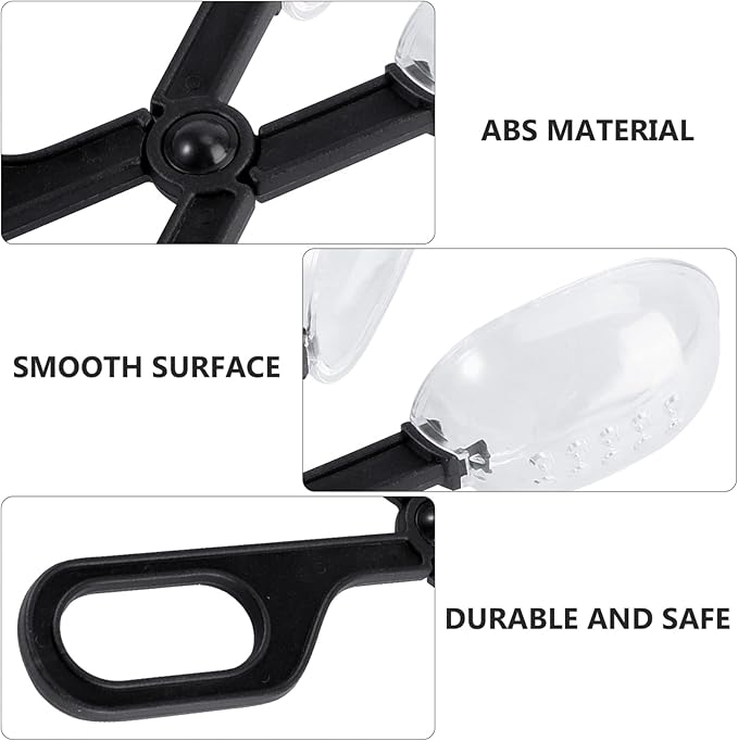 POPETPOP 6pcs Reptile Feeding Clip Flexible Cleaning Tool for Insect Feeding for Crickets and Locusts Comfortable Scissors Handle for and Breeding