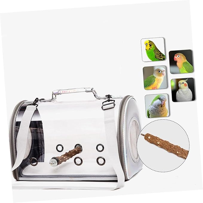 BESPORTBLE Bird Backpack Carrier Parrot Travel Bag Storage Rack Easy Access Zipper Design