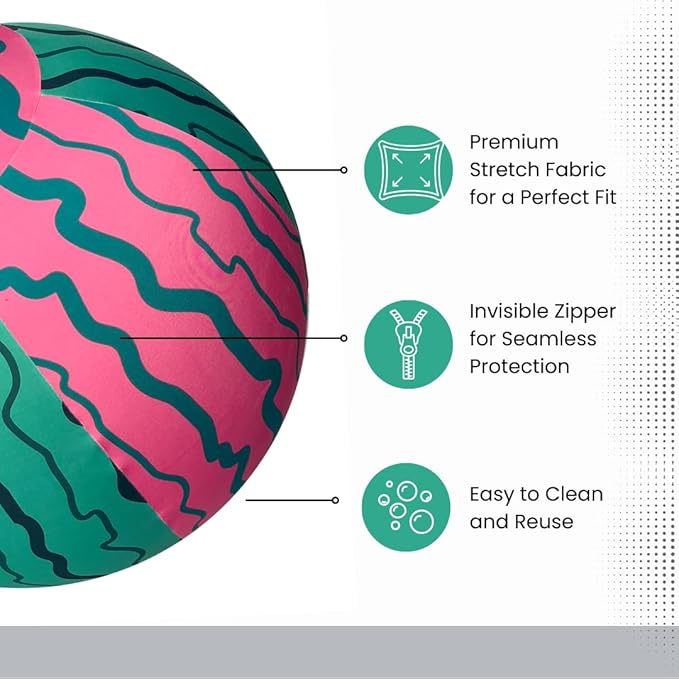 40 Inch Horse Ball Cover, Ball Cover for Horses,High-Strength Fabric,Watermelon Pattern