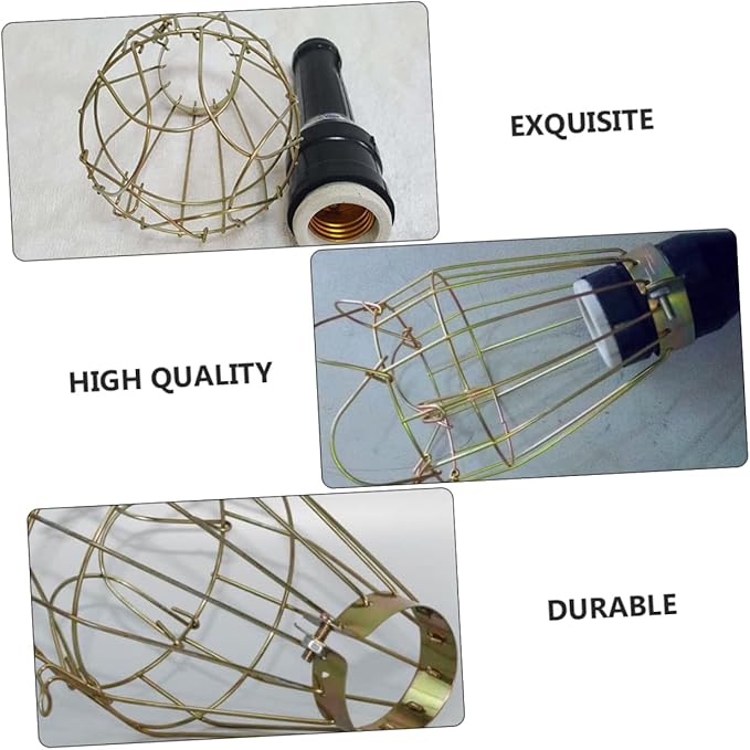 DOITOOL 3pcs Reptile Heating Lamp Mesh Cover High-Strength Protective Shade for Pets Prevent Burns for Lizards Turtles and Birds Efficient Heat Dissipation Design