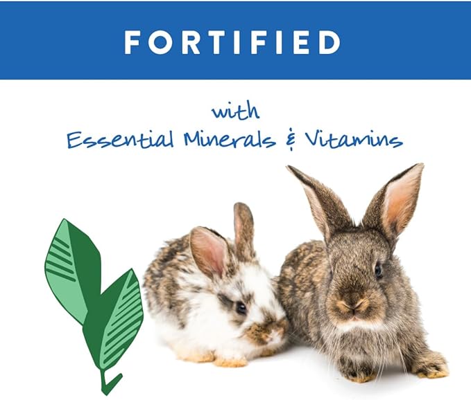 Small World Rabbit, Complete Feed for Rabbits, Fortified with Essential Minerals & Vitamins, 10 lb (Pack of 2)