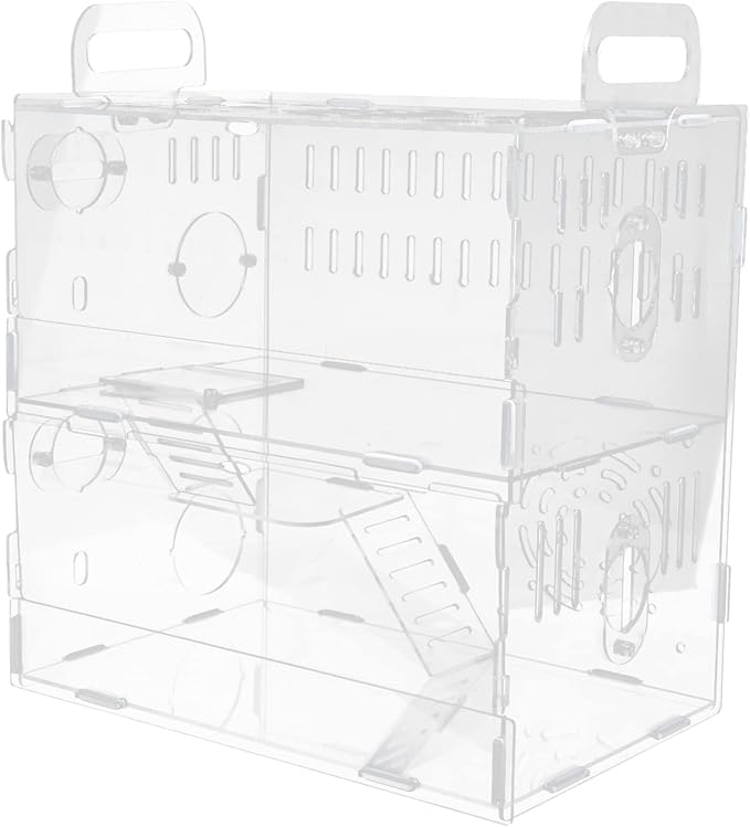 STOBOK 1pc Hamster Cage Small Pet Cage Hamster Small Villa Hedgehog Villa Small Animal Villa Cage Small Villa Cage for Small Pets Small Pet Hut Hamster Small House Hamster House