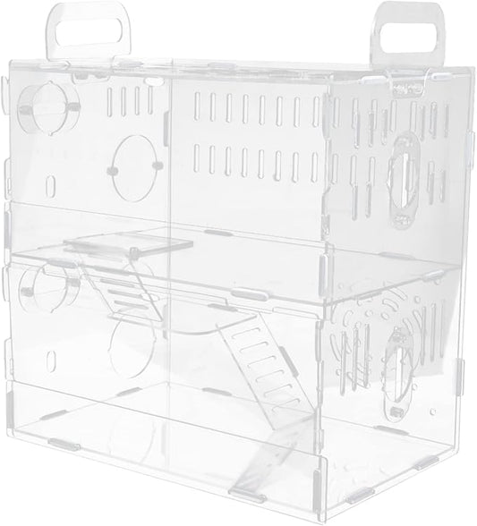 STOBOK 1pc Hamster Cage Small Pet Cage Hamster Small Villa Hedgehog Villa Small Animal Villa Cage Small Villa Cage for Small Pets Small Pet Hut Hamster Small House Hamster House