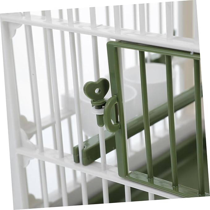 Hanging Bird Cage Stand for Parrots Lightweight Travel Cage Ventilation for Portable Use