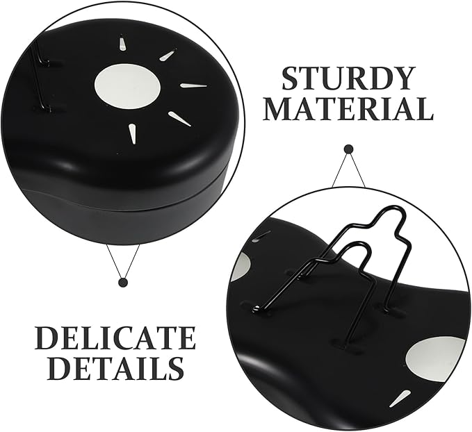 ibasenice Dual Reptile Lamp Fixture with Independent Switches - UVB & Basking Bulb Holder for Glass Terrarium Habitat - No Bulb & Power Cord
