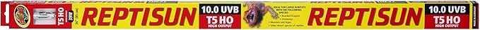 DBDPet Zoomed Reptisun 34" 10.0 T5HO UV-B Bulb - Includes Attached Pro-Tip Guide - Great for Bearded Dragons, and Chameleons