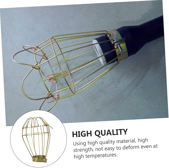 DOITOOL 3pcs Reptile Heater Guard Mesh Lamp Cover Bulb Protector for Reptile Lighting Wear- Design to Prevent Scalding Essential Safety for and Birds