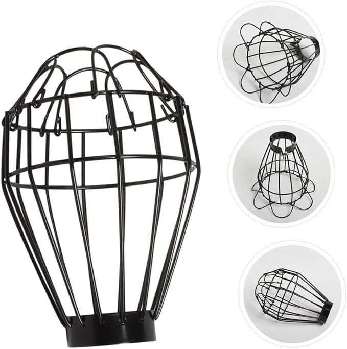 10pcs Scald Lamp Shade for Reptiles Heat Lamp Protector Dome Shaped Reptile Lighting Cover Safe and Practical Design for Terrarium Use