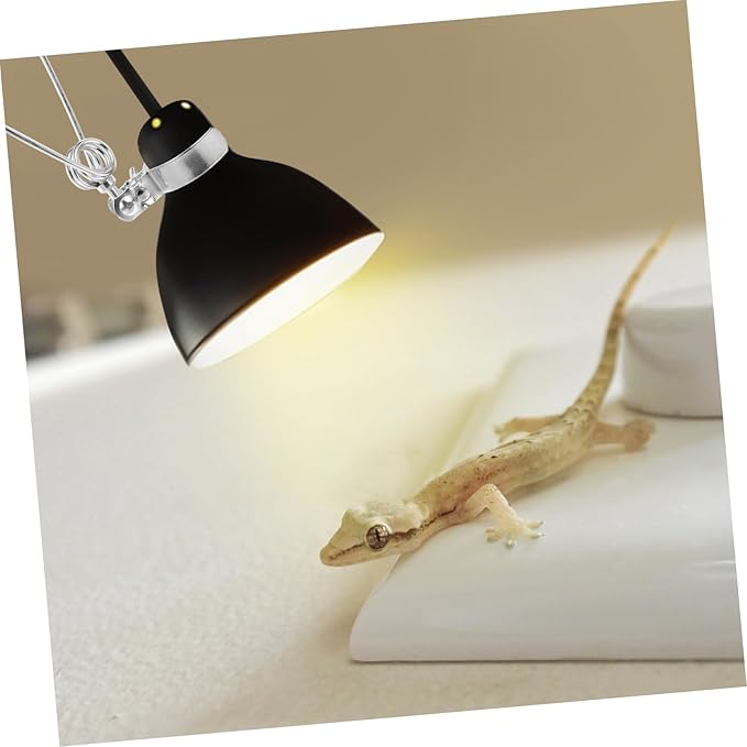 SUPVOX 2pcs Reptile Lamp Holder Clamp for Lamps Bearded Dragon Aquarium Heat Bracket