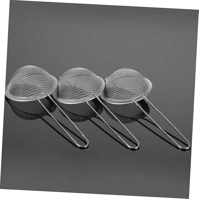 Toddmomy 2pcs Professional Reptiles Residue Excrement Shovel Metal Mesh Lizard Dung Sieve Tool
