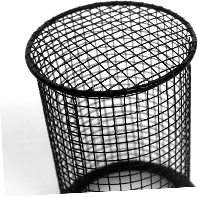 Amosfun Round -Scald Lamp Cover for Reptile Heating Light Black Reptile Lampshade Protects Against Burns Easy to Install Suitable for Terrariums