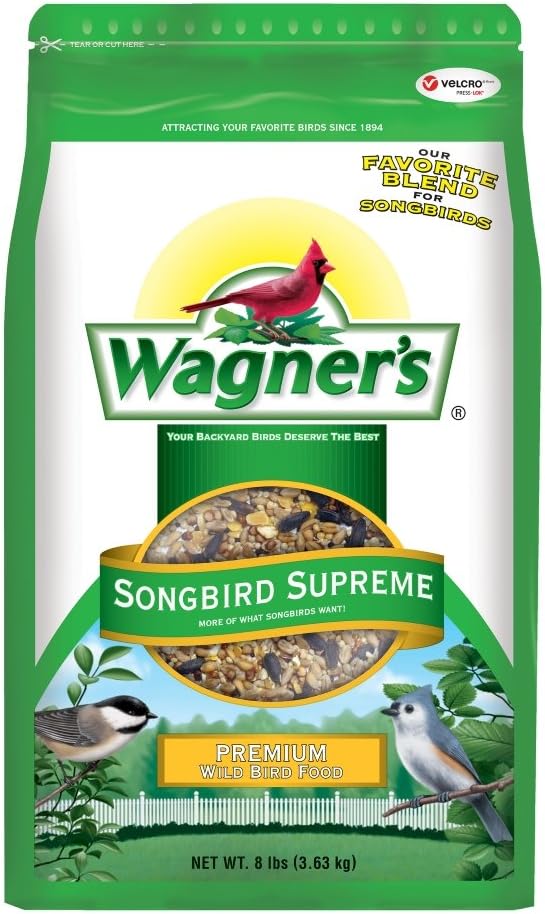 Wagner's Songbird Supreme Wild Bird Food Blend with Gourmet Nut & Fruit Mix