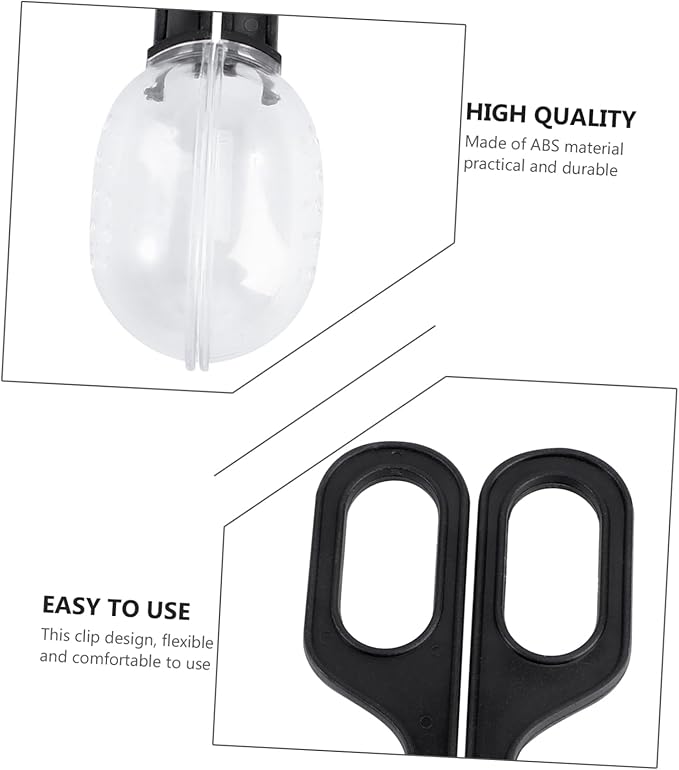 Happyyami 3pcs Reptile Feeding Clip Durable Cleaning Clamp for Crickets and Insects Flexible Handle Design for Easy Use Tool for Reptile Care