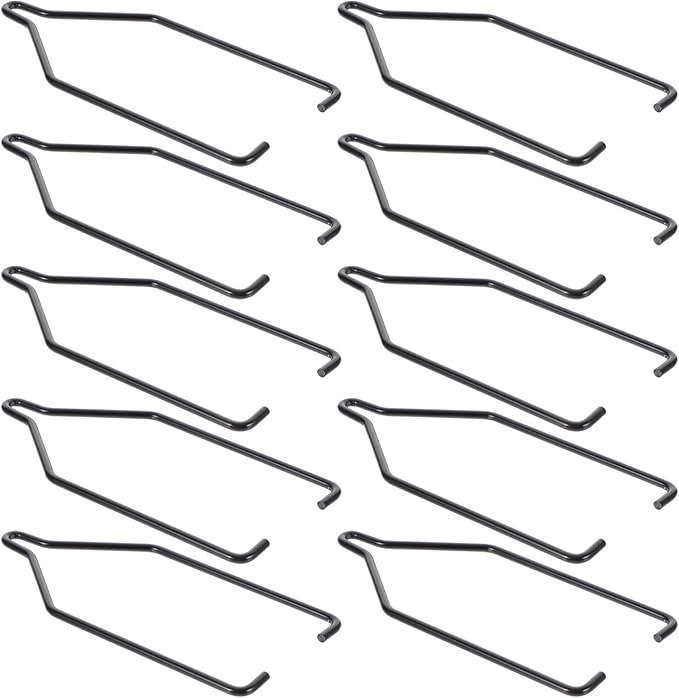 Hemoton 10pcs Iron Reptile Lampshade Clips Light Cover Clamps for 5.5 Or 8.5 Inch Lampshades Fixing Clips Suitable for Reptile Habitat Lighting and Climbing Pets