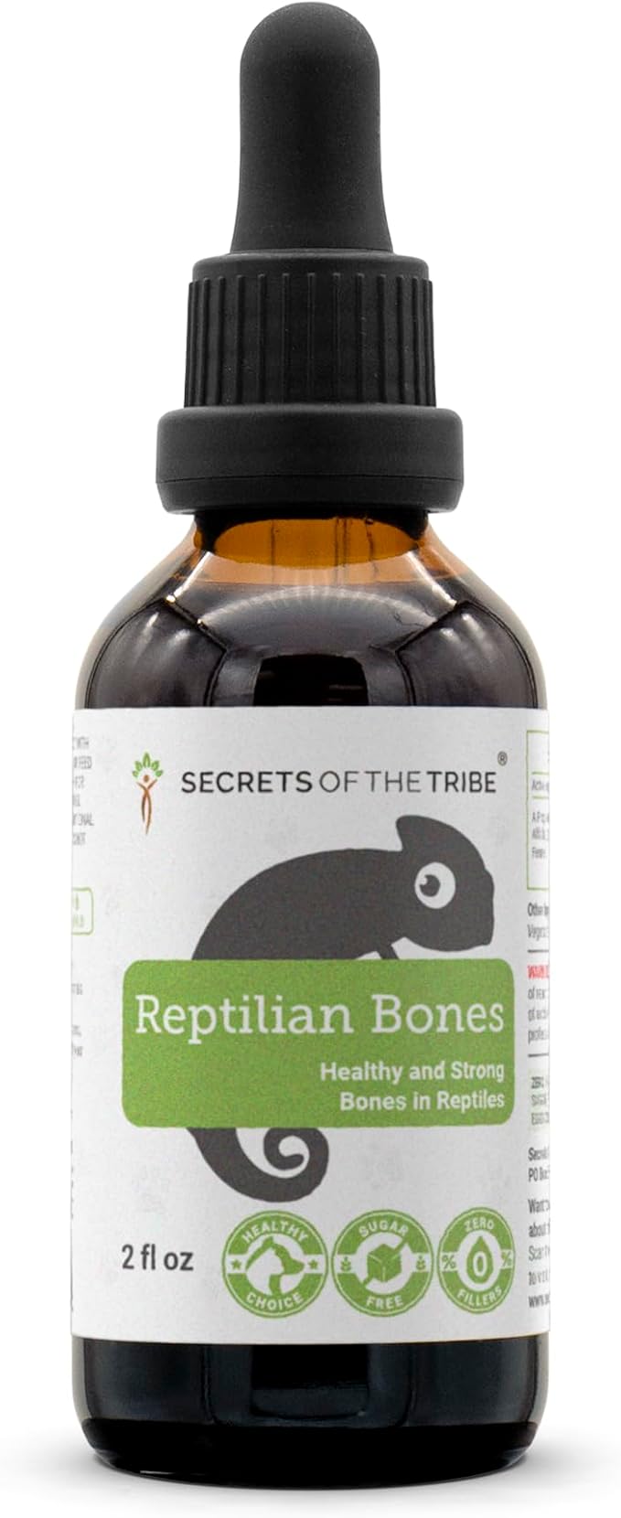 Reptilian Bones | Natural Herbal Dietary Pet Supplement for Reptiles | Support Healthy Bones | Alcohol-Free Extract, Dandelion Root, Alfalfa, Calendula, Chamomile, Fennel 2 oz