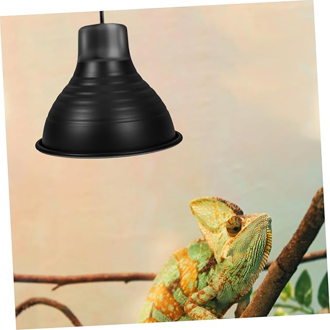 PRETYZOOM 4pcs Terrarium Heat Lamp Accessory Lampshade for Reptile Tank Energy-efficient Light Fixture