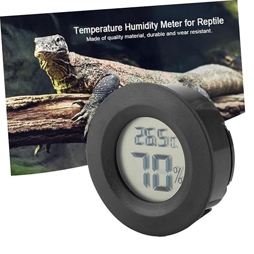 HANABASS 12pcs Digital Thermometer Hygrometer Thermometer Reptile Pet Humidity Acrylic for Home Use