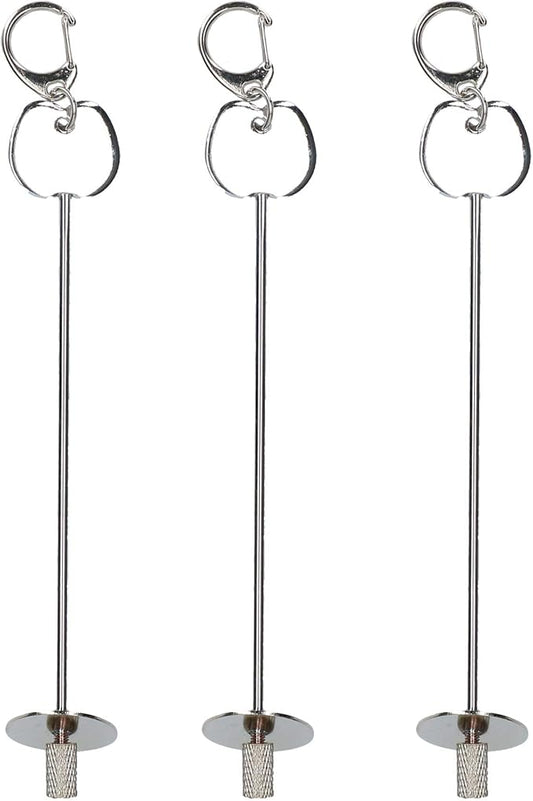AB Tools Small Animal Pet Treat Hamster Guinea Pig Bird Rabbit Fruit & Veg Skewer 3pk