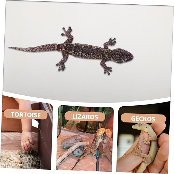 ERINGOGO Reptile Carpet Mat for Terrarium Comfortable Substrate Bedding for Bearded Dragons Leopards Lizards Snakes Turtles Dust