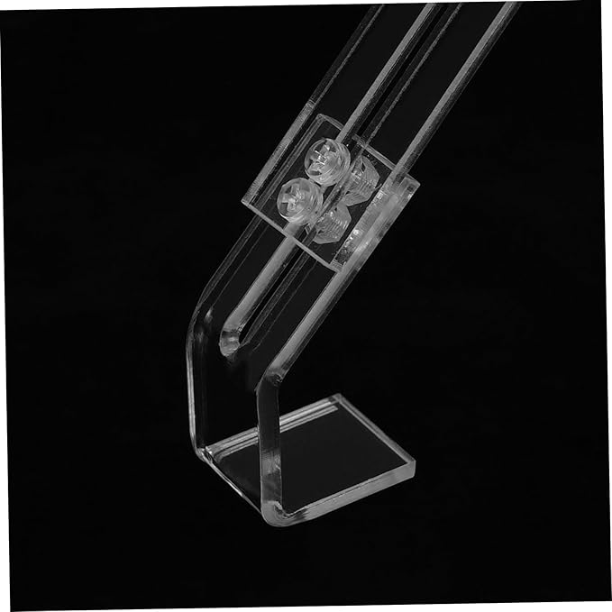 2pcs Sturdy Light Holder for Fish Tank Terrarium Secure Fixing Clamp for Reptile Heating Lamps for Various