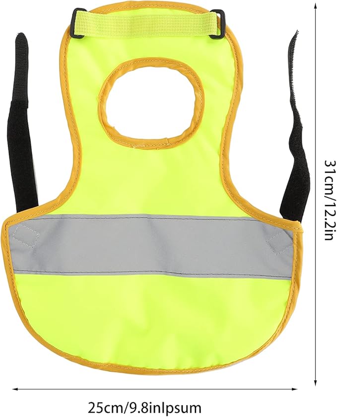 GLOGLOW Chicken Vest, Chicken Harness Adjustable Chicken Harness Leash Pet Vest Holder for Duck Litter Dog Hens Goose(Green)