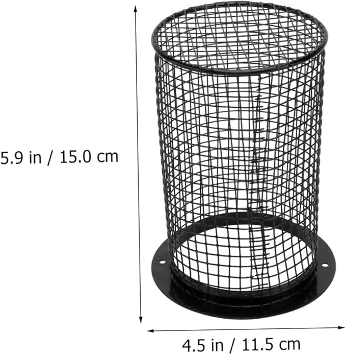 DOITOOL 1pc Heating Lamp Shade for Reptiles Anti-scalding Cover Efficient Heat Dissipation Durable Habitat Decor for Terrarium Lighting