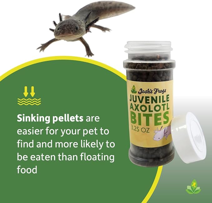 Josh's Frogs Juvenile Axolotl Bites (3.25 oz)