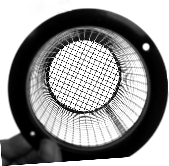 ABOOFAN Round Reptile -Scald Lamp Cover Black Heating for Reptile Easy to Install Material Essential for Terrarium Safety