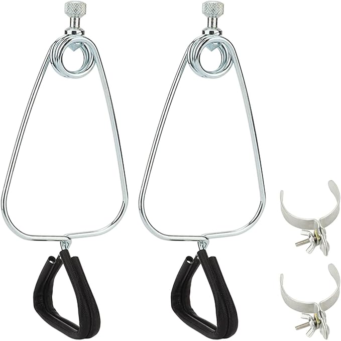 Pwshymi Reptile Lizard Iron Lampshade Holder Strong Handle Stand for Lizard Pets 2pcs
