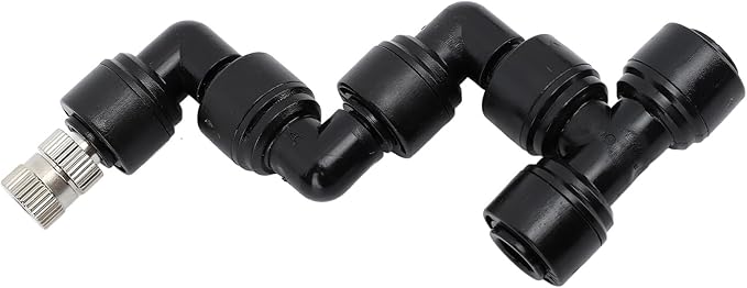 Reptile Nozzles Engineered Spray Kit for Reptiles, 3 Nozzles for Rainforest Mist Effects, Reptile Cooling System Nozzles for Camping Trips