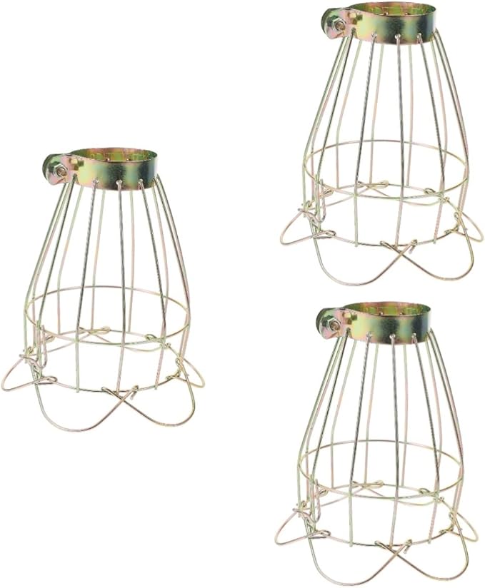 BESPORTBLE 3pcs Box Reptile Lampshade Mesh Heat Lamp Shade Clamp Reptile Tank Accessory Enhance Air Circulation