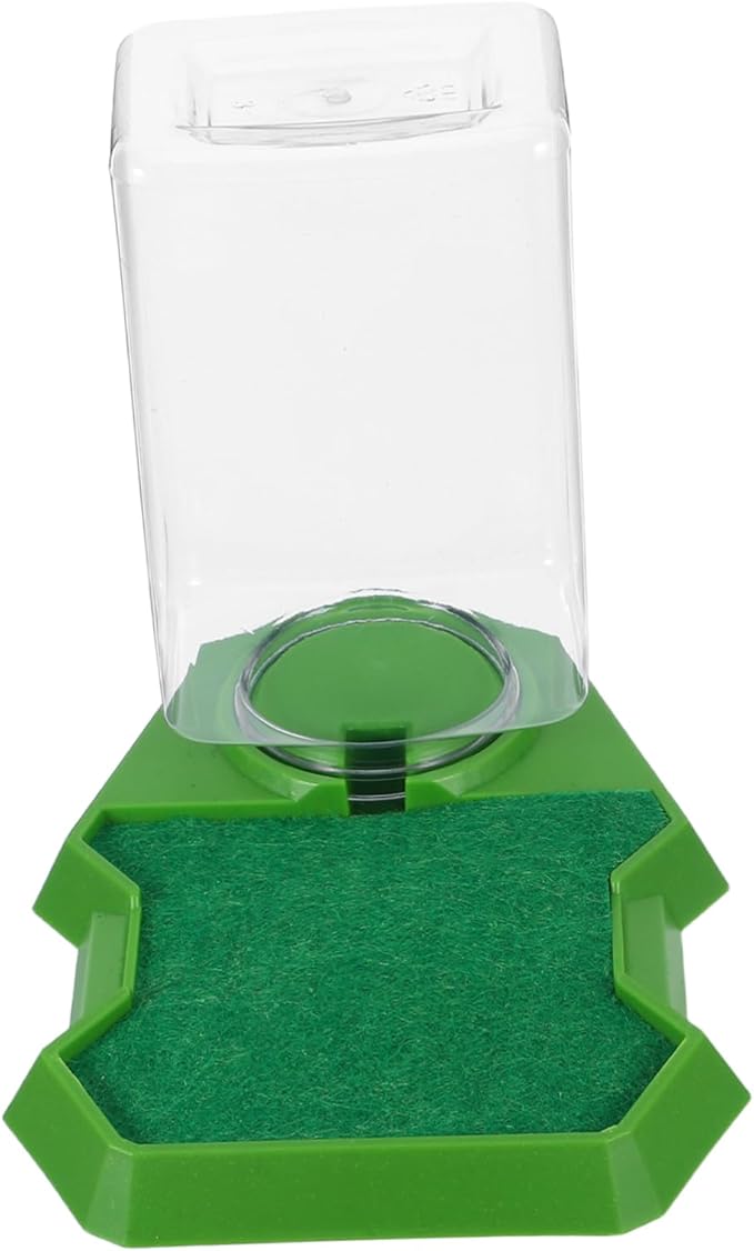 Toddmomy Reptile Water Dispenser Lizard Tank Accessory Hydration Feeder for Reptiles Easy Cleaning Design