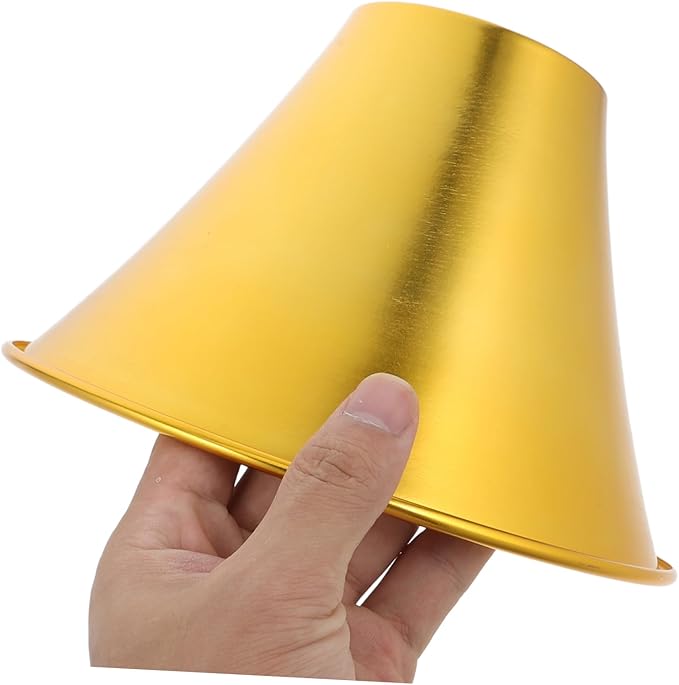YARNOW Deep Insulation Heat Lamp Shade Reptile Pets Lamp Cover Metal Material Retro Design