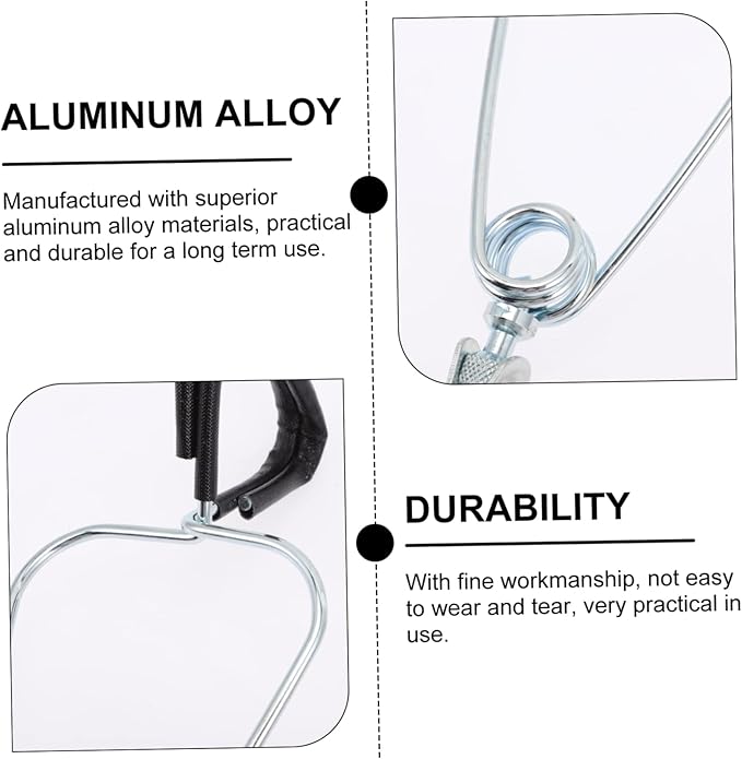 TOYANDONA 1Pc Reptile Lamp Clamp Durable Aluminum Alloy Fixture for Reptile Lampshade Easy Installation for Indoor Outdoor Use Accessory for Crawler Lighting