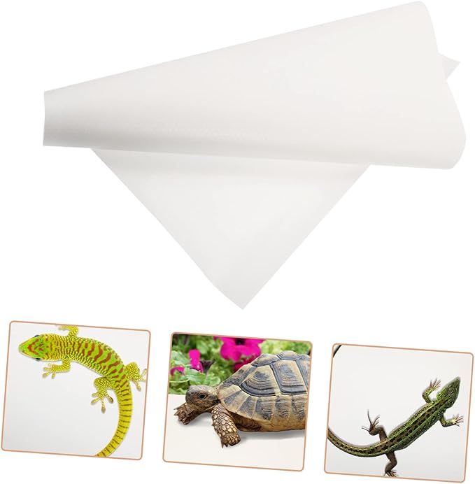 KESYOO Reptile Carpet Substrate for Leopard Gecko Lizard Snake and Turtle Terrarium Bedding Accessories Easy to Clean Non-Toxic Material 40 x 20 Inches
