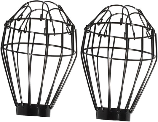 Ciieeo Reptile Heating Lamp Lampshade Anti-Scald Mesh Cover Dome Shaped Bulb Shade for Terrarium Lighting Temperature Resistant Ceramic Heat Protection for Reptile Habitat