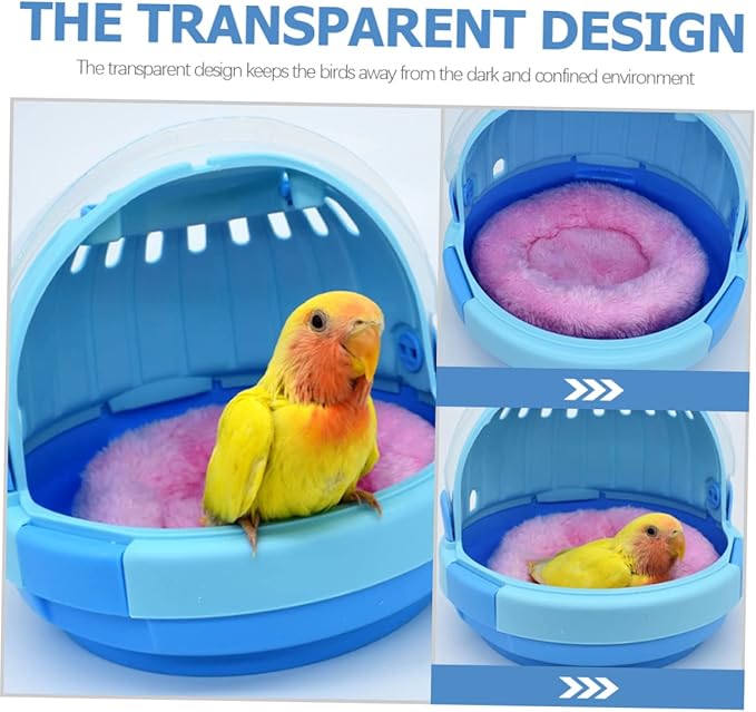 Compact Travel Cage for Birds Small Pet Carrier Bird Travel Cage Carrier