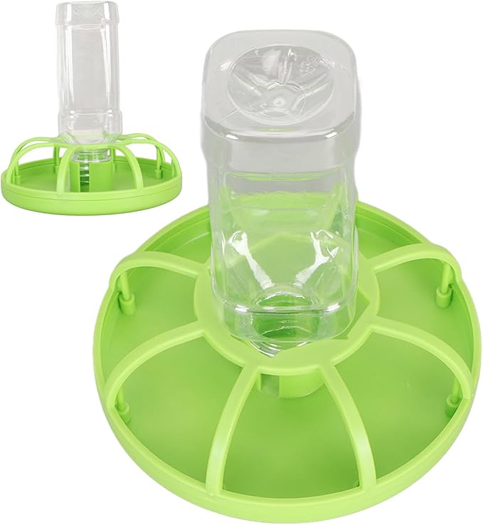 Yinhing Reptile Dispenser Automatic Filling Bowl for Tortoise Spider Lizard Gecko Multi Purpose Pet Hydration Solution Ideal for Reptile Habitats Easy to Use and