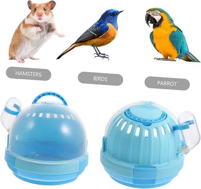 SUPVOX Portable Bird Carrier Handheld Parrot Cage for Travel Small Cage for Birds Carrier Travel