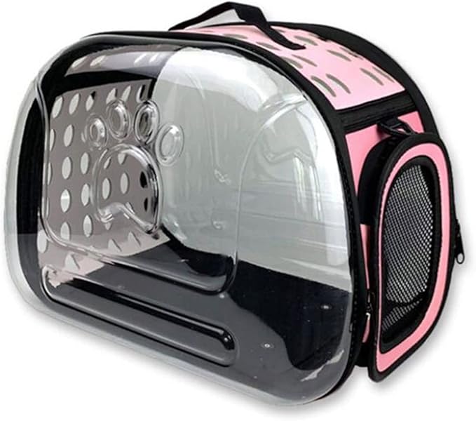 The Birdcage Portable Bird Travel Bag Bird Parrot Cage Travel Bag Breathable Sightseeing Outdoor Transparent Bird Travel Cage Suitcase Parakeet Cage
