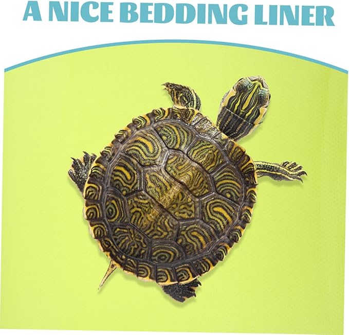 Reptile Substrate Carpet Mat for Bearded Dragons Leopards Snakes Non-Slip Terrarium Liner Large for Easy Cleaning and Pet Comfort