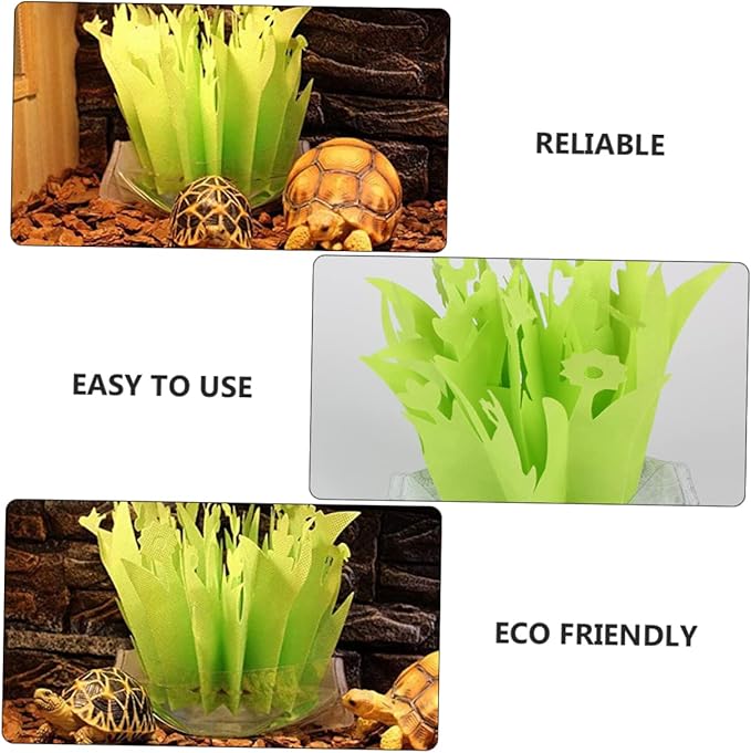 VANZACK 2pcs Reptile Box Humidifier Natural Gasification Non-Electric for Turtles and Other Pets for Home and Office Decor
