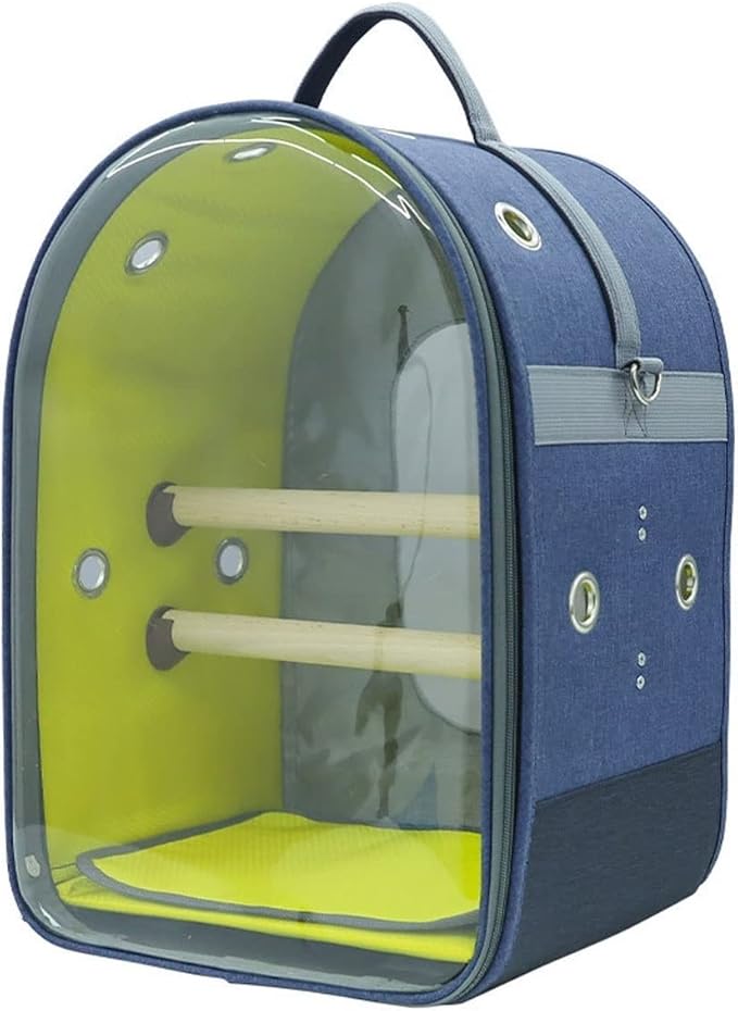 ENGENDER Bird Cage Portable Birdcage Tote Travel Birdcage Bag for Parakeets, Parrots, Lovebirds, Pigeons, Cockatiels, Macaws Parakeet Cage